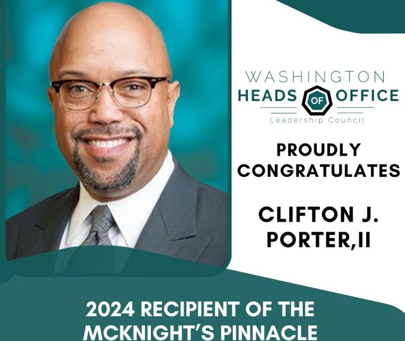 Clif Porter Receives 2024 McNight’s Pinnacle Industry Ally Award